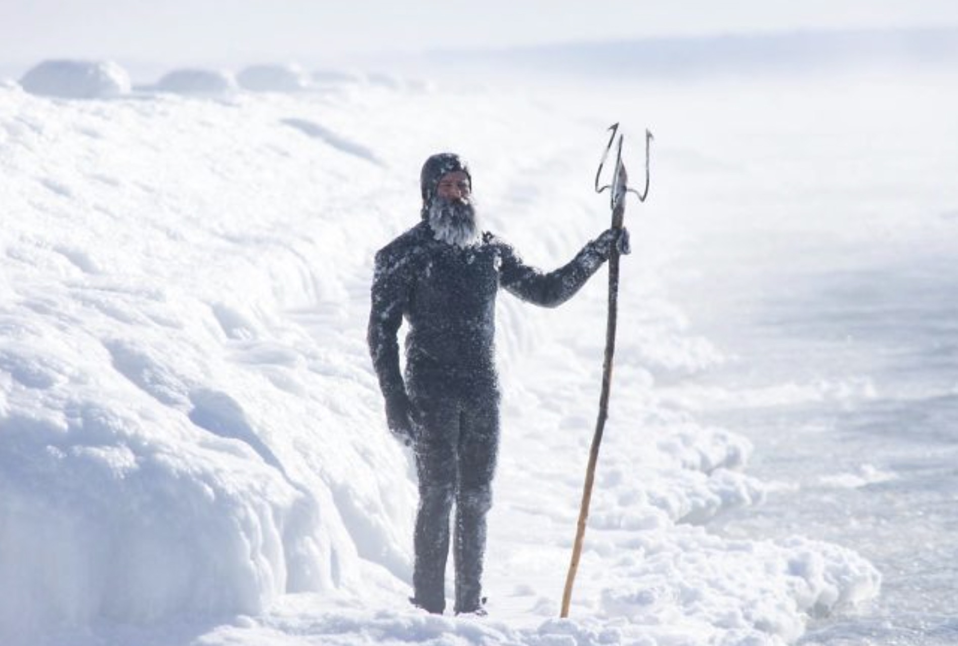 surfing lake superior man